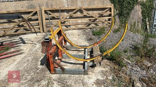 4' LOG CRADLE/ BONDING FRAME