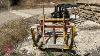 4' LOG CRADLE/ BONDING FRAME - 2