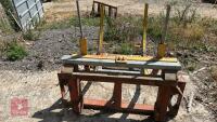 4' LOG CRADLE/ BONDING FRAME - 4