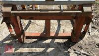 4' LOG CRADLE/ BONDING FRAME - 5