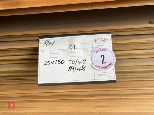 159 LENGTHS OF JOINERY CLADDING (2)