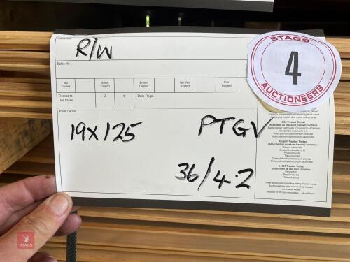 36 LENGTHS OF JOINERY CLADDING (4)