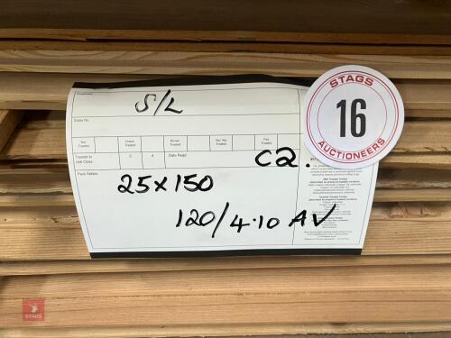QUANTITY OF CEDAR CLADDING (16)