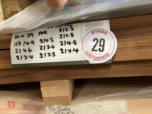 LARGE QUANTITY OF PSE BATTENS (29)