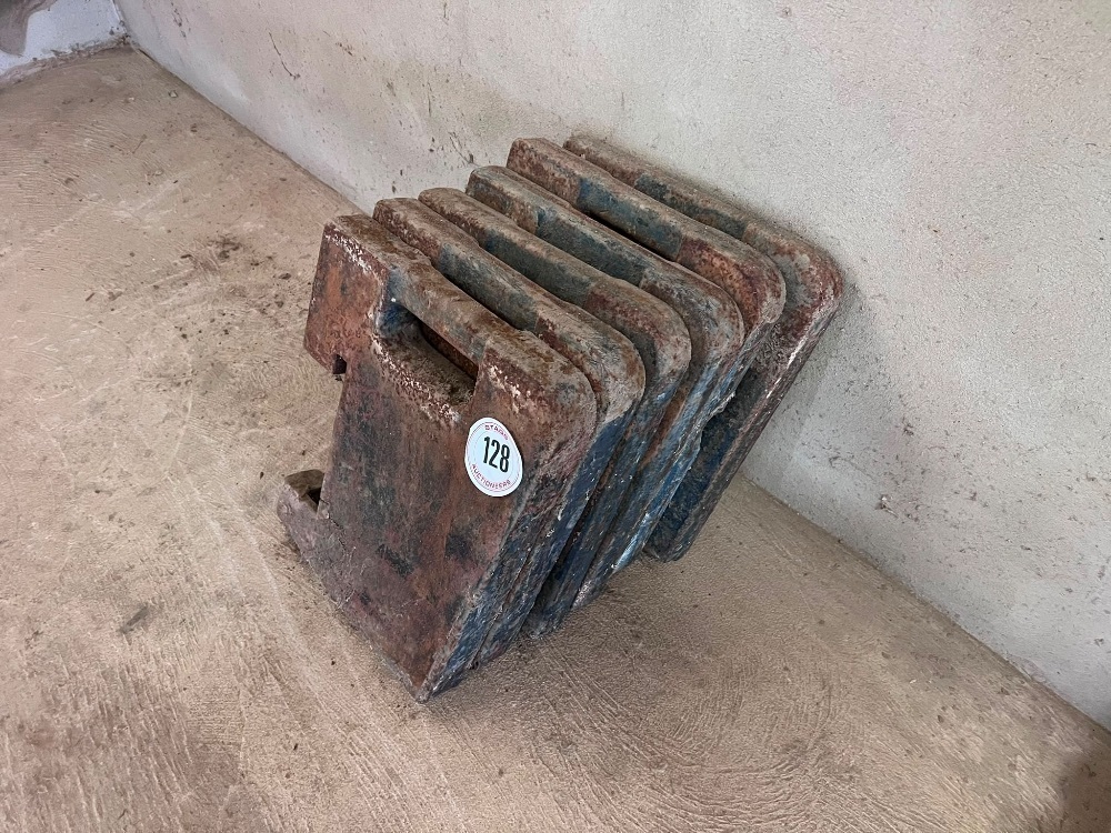6 TRACTOR WEIGHTS