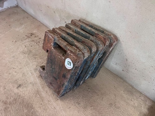 6 TRACTOR WEIGHTS