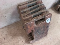 6 TRACTOR WEIGHTS - 4