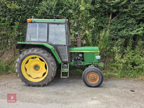 JOHN DEERE 2130 2WD TRACTOR S/R