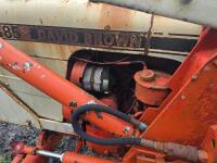 DAVID BROWN 885 2WD TRACTOR & LOADER - 17