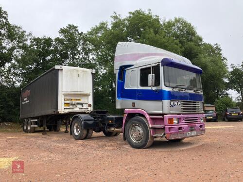 ERF EC10 LORRY AND TRAILER