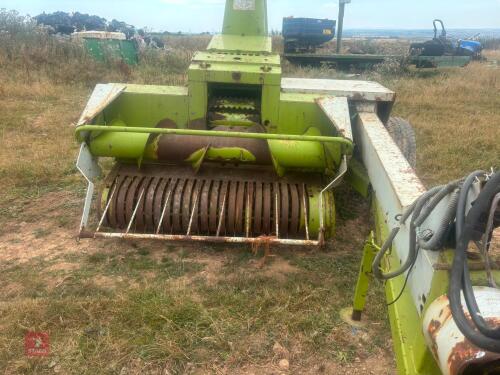CLAAS 61 TRAILER FORAGE HARVESTER
