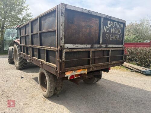 SINGLE AXLE TIPPING TRAILER