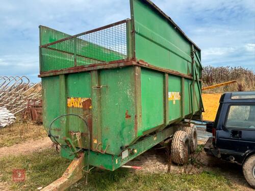 AW 8 TON SILAGE/GRAIN TRAILER