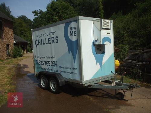 HUMBAUR 2000KG REFRIDGERATED TRAILER
