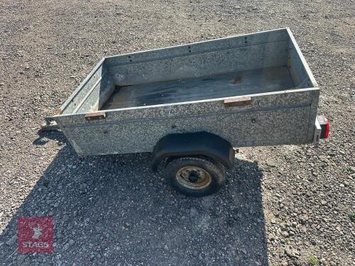 GALVANISED CAR TRAILER