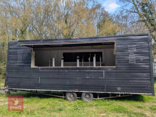 FULLY EQUIPPED MOBILE BAR TRAILER