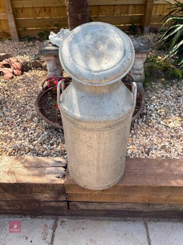 UNIGATE ALUMINIUM MILK CHURN
