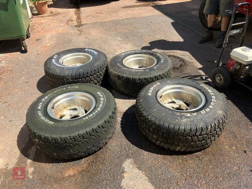 ALLOY WHEELS & TYRES