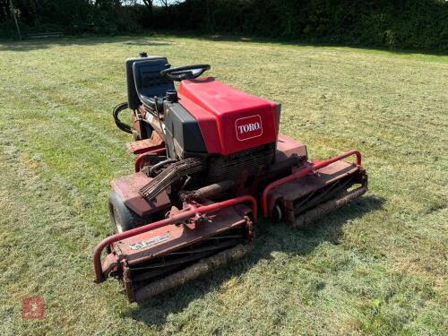 TORO RIDE ON LAWNMOWER