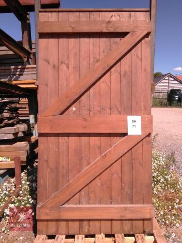 GARDEN GATE/SHED DOOR - TONGUE & GROOVE