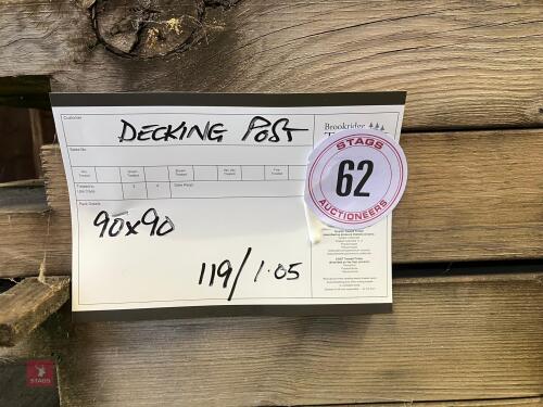119 DECKING POSTS (62)