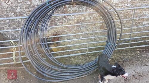 BIG ROLL OF BLACK WATER PIPE