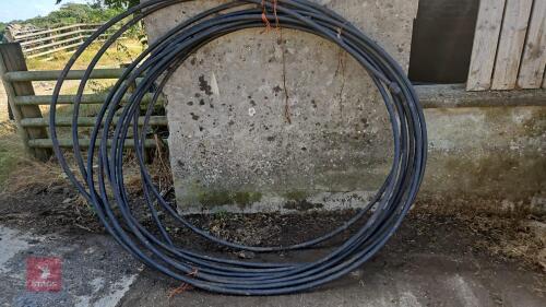 BIG ROLL OF BLACK WATER PIPE