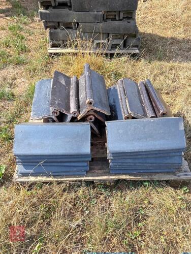 SELECTION OF ROOF CAPPING TILES