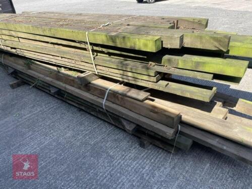 BUNDLE OF TREATED SOFTWOOD