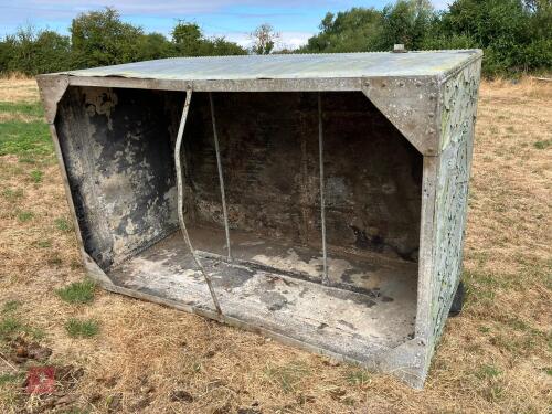 2.4M X 1.5M RIVETED TANK/PLANTER