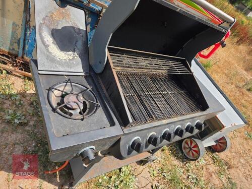 GAS TROLLEY BBQ