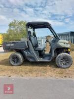 2021 CAN AM TRAXTER HD8 4WD UTV - 2