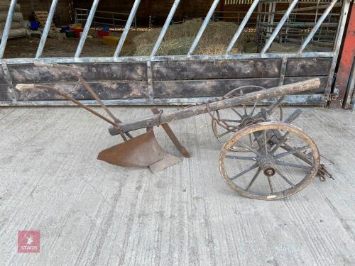 EARLY HORSE DRAWN PLOUGH (S/R)