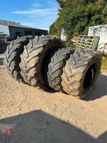 4 MICHELIN TRACTOR TYRES