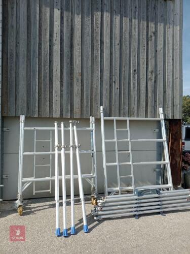 LEWIS DOUBLE WIDTH SCAFFOLD TOWER