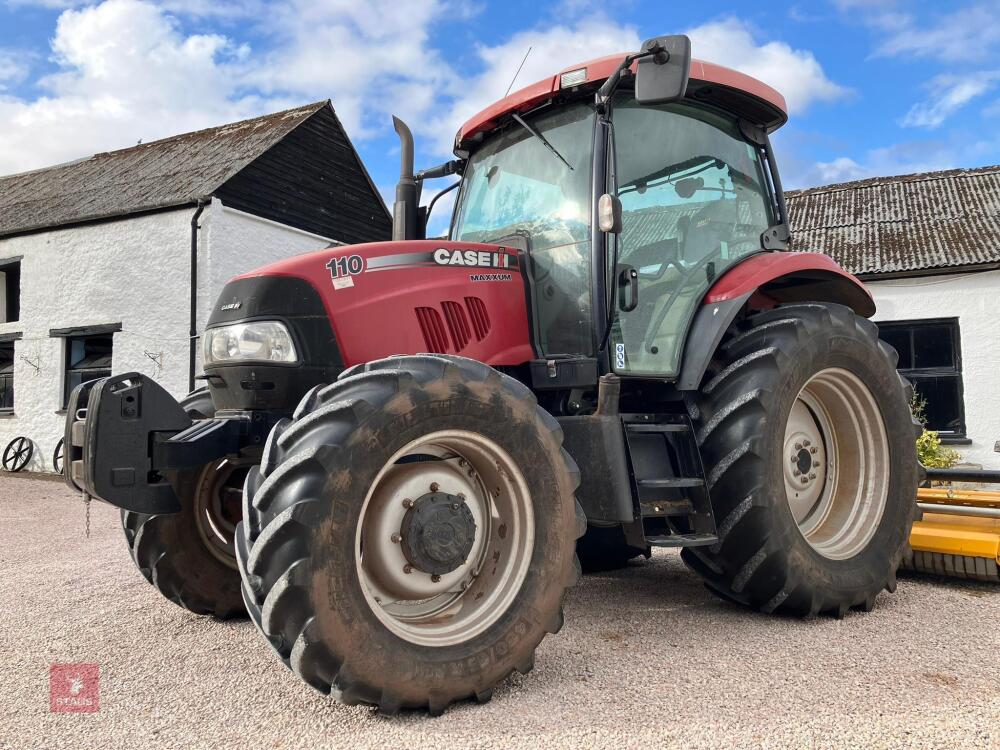 2012 CASE MAXXUM 110 4WD TRACTOR