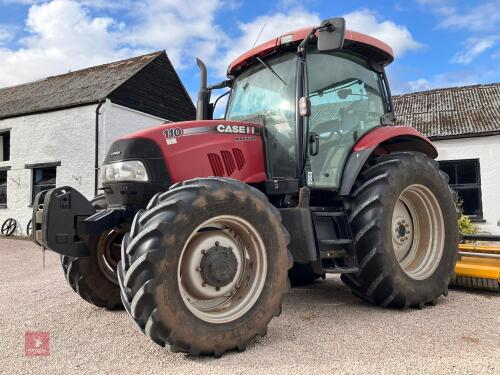 2012 CASE MAXXUM 110 4WD TRACTOR