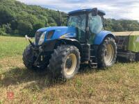 2010 NEW HOLLAND T7040 4WD TRACTOR - 4