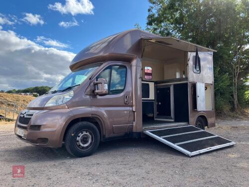 2008 CITROEN TWO HORSE TRANSPORTER