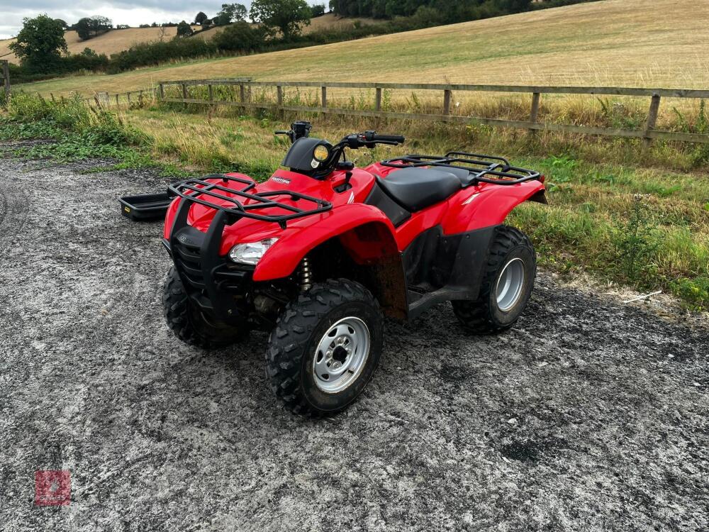 2012 HONDA 420 FOURTRAX 4WD
