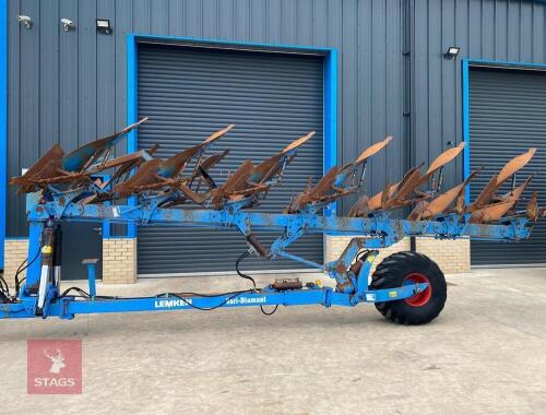 LEMKEN SEMI MOUNTED 7 FURROW PLOUGH