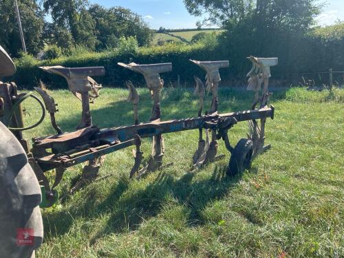 LEMKEN 4 FURROW REVERSIBLE PLOUGH