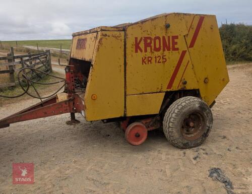 KRONE KR125 BALER (S/R)