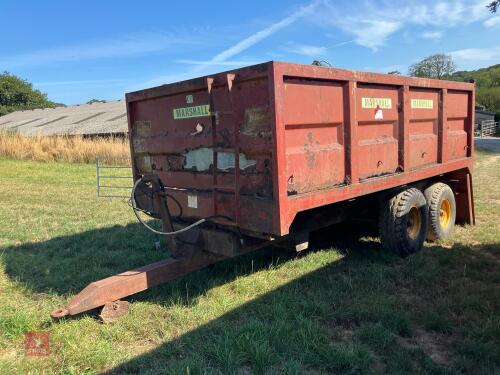 MARSHALL 8T SILAGE TRAILER