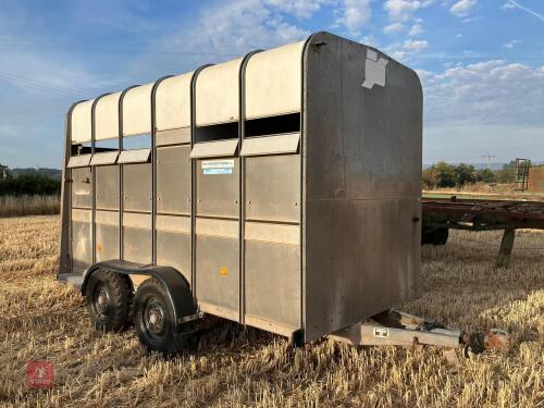 IFOR WILLIAMS 12' LIVESTOCK TRAILER
