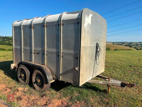 1996 IFOR WILLIAMS 10' LIVESTOCK TRAILER