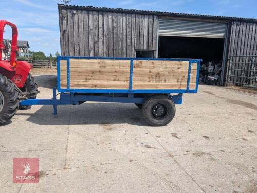 3/4T FLATBED TIPPING TRAILER