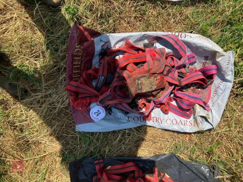 4 MATINGMARK RAM RADDLE HARNESSES (24)