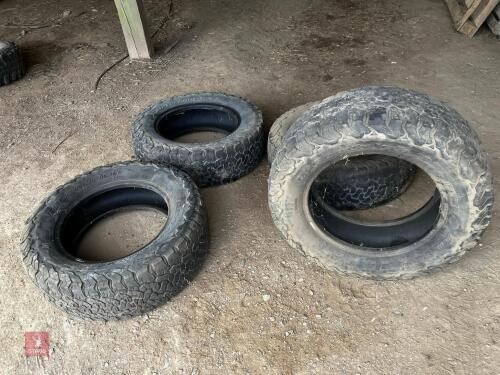BF GOODRICH TYRES LT265/65 R18