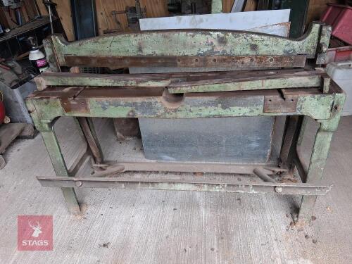 4' WORKSHOP GUILLOTINE MACHINE